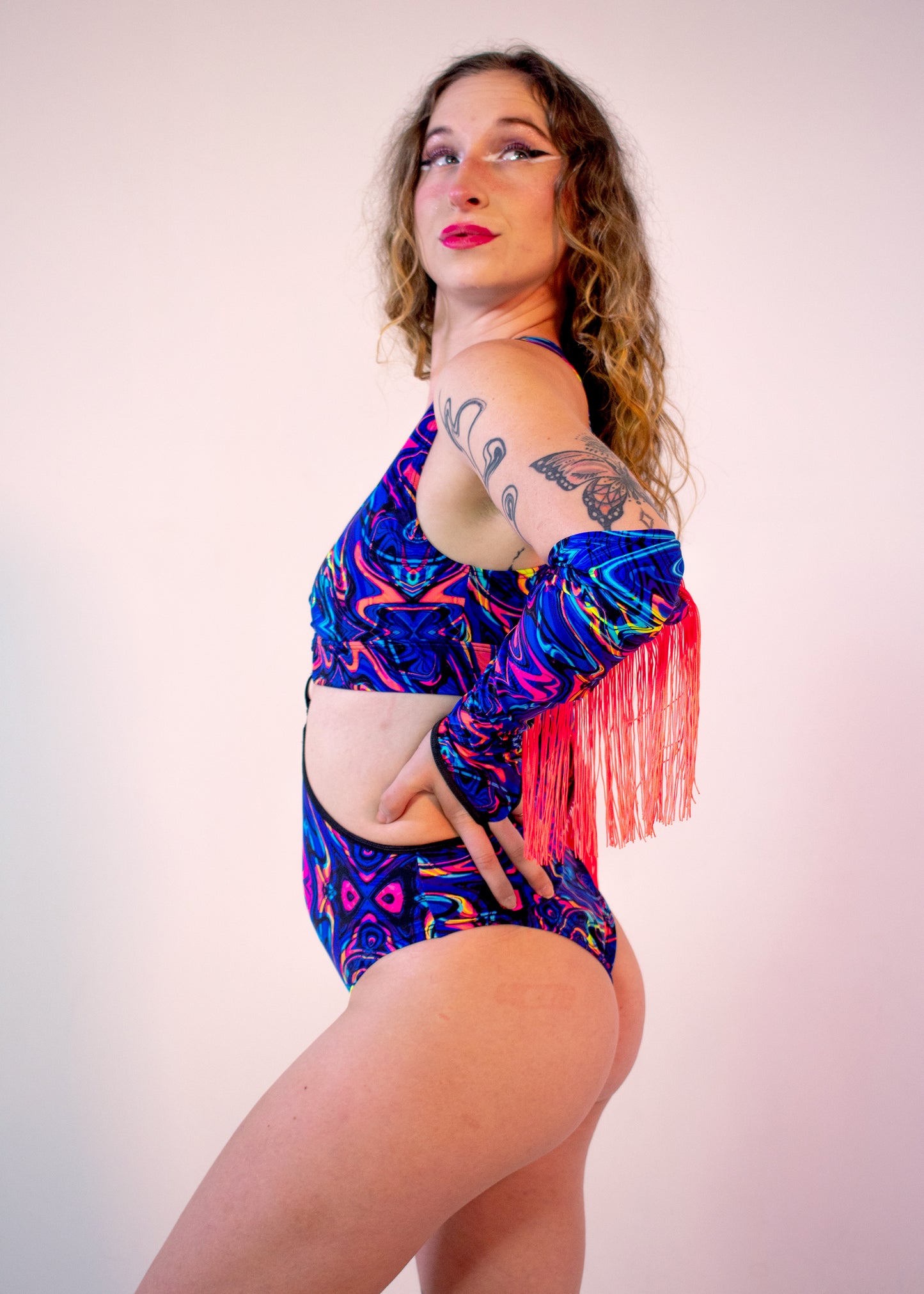 Ready-Diva-One Bodysuit in Nocturnal Creatures