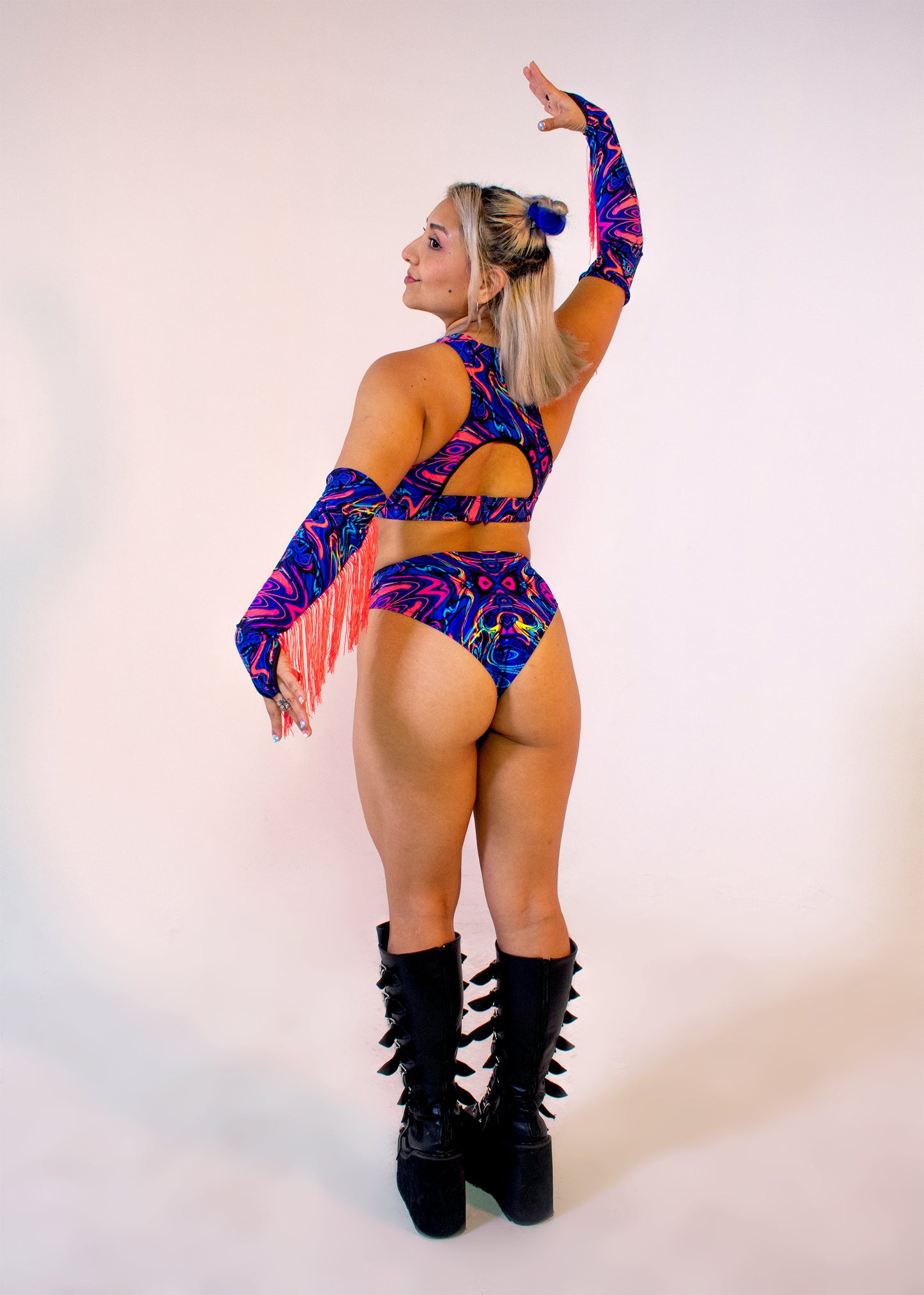 Ready-Diva-One Bodysuit in Nocturnal Creatures