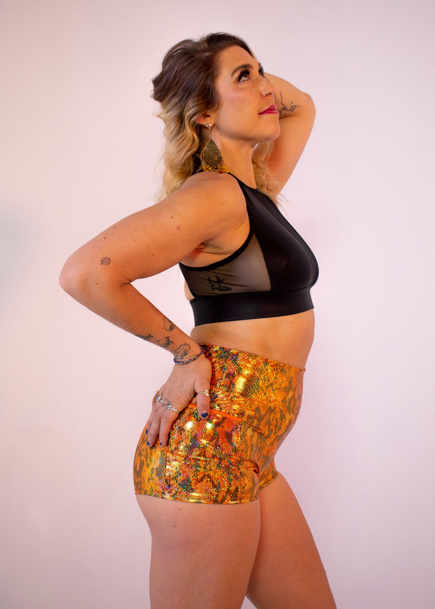 Foxy Micro-Short in Electric Venom