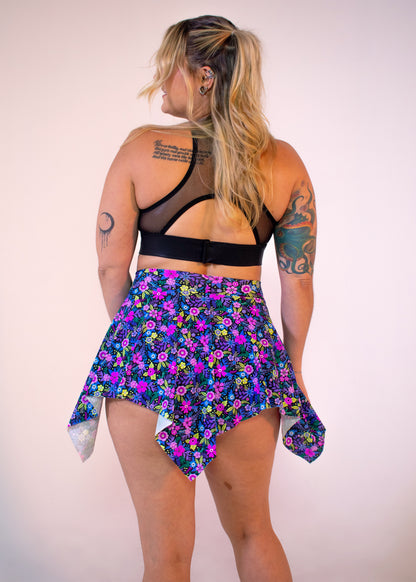 Mars Remix Skirt in Midnight Meadow