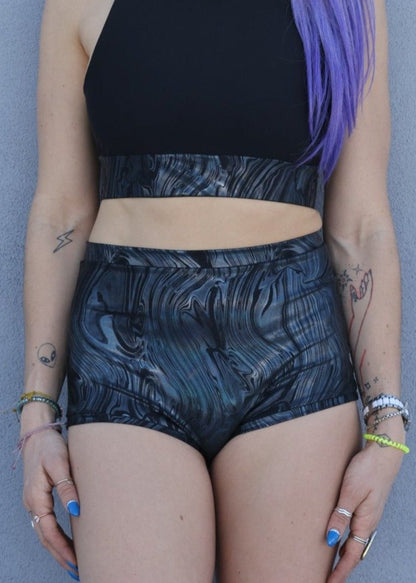 Hotpants in Shadow Swirl